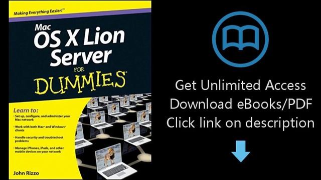 Download Mac OS X Lion Server For Dummies PDF смотреть онлайн