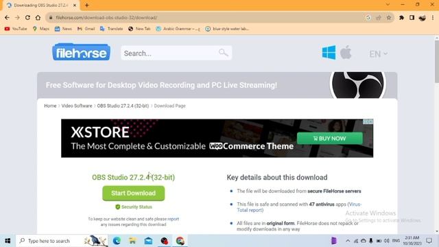 How to install Obs Studio on Windows 10 32 bit Install OBS Studio 2023 #obsstudio смотреть онлайн
