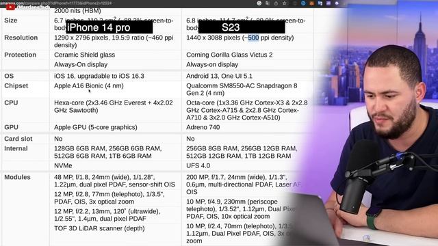 GALAXY S23 🆚 iPhone 14 Pro Max CUAL ES MEJOR PARA TI???! смотреть онлайн