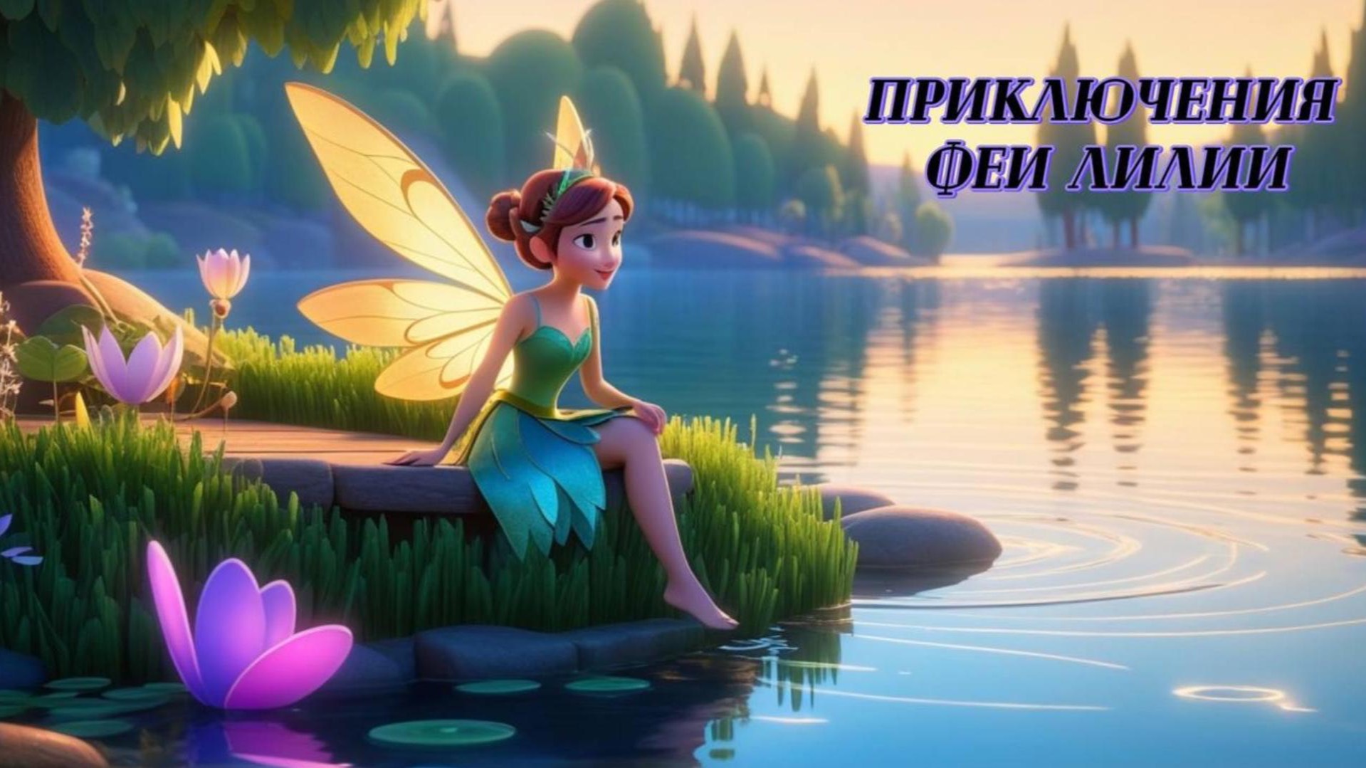 Сказки на ночь для малышей | Аудио сказки|Приключения Феи Лилии | Слушать сказки перед сном смотреть онлайн