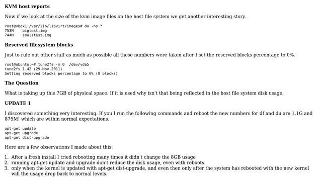 DevOps & SysAdmins: Ubuntu server 12.04 having 7GB disk usage discrepancy смотреть онлайн