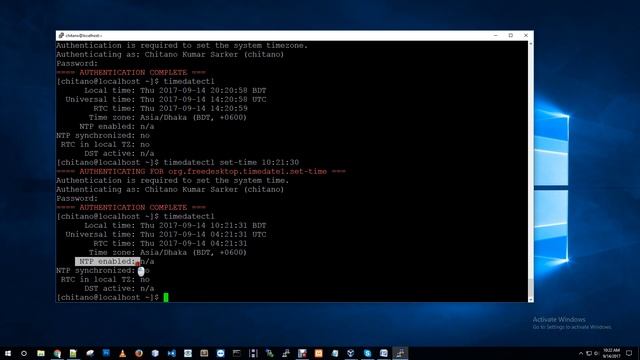 Date time setting using timedatectl on CnetOS server смотреть онлайн
