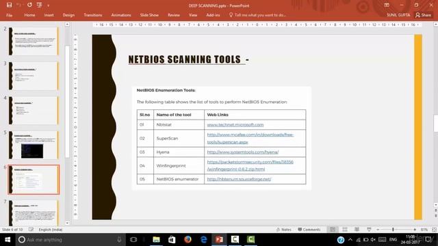 Deep Scanning Part1 | hackysec | Ethical Hacking | kali linux смотреть онлайн