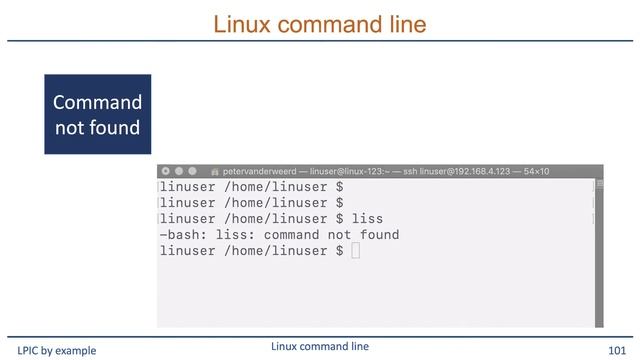 linux bash working on the command line part 1 lpic смотреть онлайн