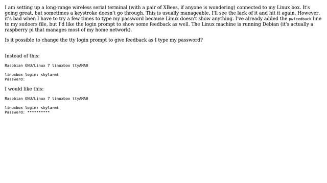 Show password characters when logging in to Linux смотреть онлайн