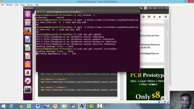meng install virtualbox menggunakan repositry ubuntu software center synaptic смотреть онлайн