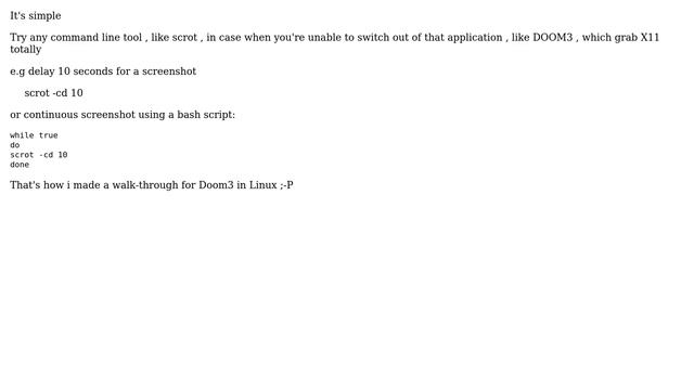 Ubuntu: How can I take screenshots from inside a fullscreen program? (2 Solutions!!) смотреть онлайн