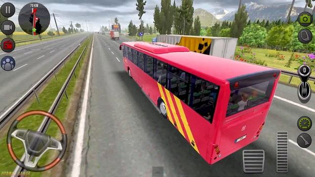 Bus Simulator Ultimate: Italy Roads - Coach Bus Driving - Android gameplay смотреть онлайн