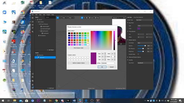 Tutorial Augmented Reality Spark Ar studio|Efek Filter Instagram dan Facebook #part1 смотреть онлайн