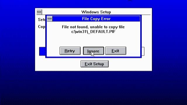 Windows 2.03 upgraded to Windows 3.1 смотреть онлайн