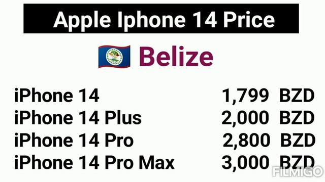 Know the rate of iPhone 14 in Belize | is iphone 14 cheap or expensive in belize full Full list 202 смотреть онлайн