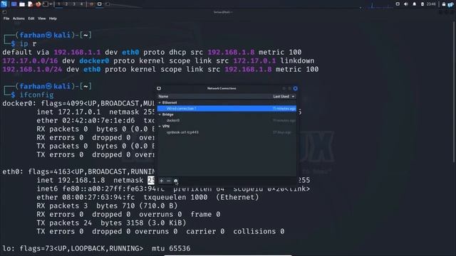 Kali Linux-Change Static IP Address #kalilinux смотреть онлайн