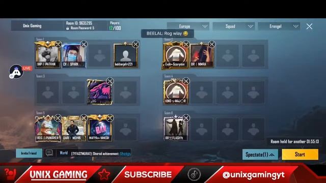 LIVE Back! Classic & TDM Custom Rooms with Unix Gaming Sasta Gameplay | OnePlus 7T 90FPS | Unix YT смотреть онлайн