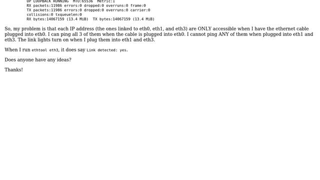 Unix & Linux: How to configure multiple physical ethernet ports in RHEL6? смотреть онлайн