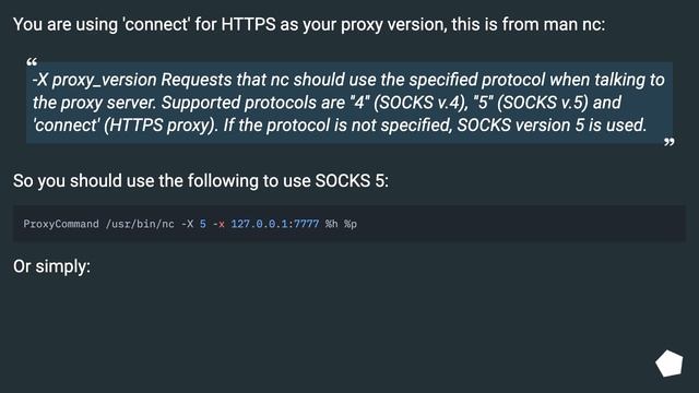 How can I use SSH with a SOCKS 5 proxy? смотреть онлайн