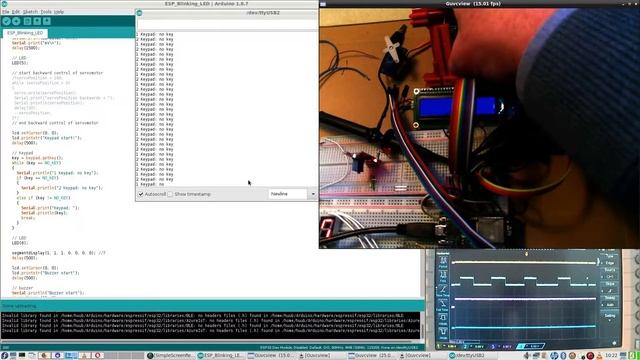 ESP32 #37 : Keypad,, algorithm, oscilloscope, gpio, oops, rows, columns смотреть онлайн