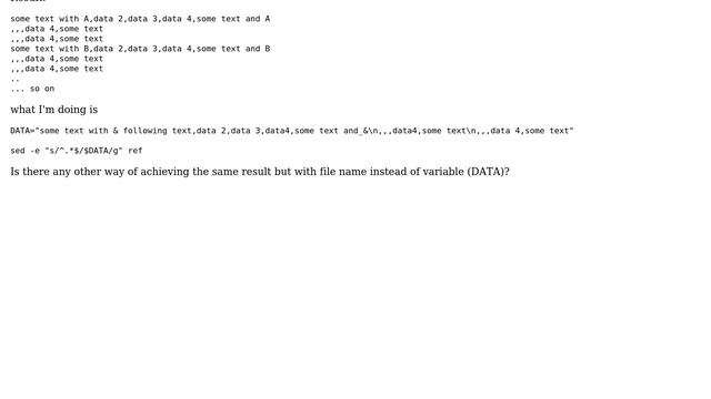 Unix & Linux: sed-replacing and using a pattern with multi-lines смотреть онлайн