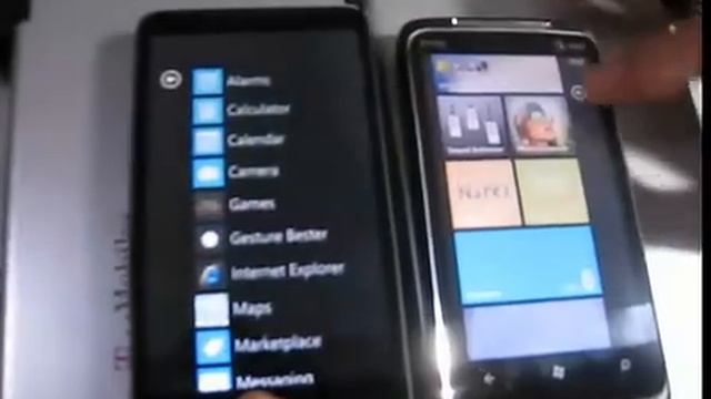 Windows Phone 7 sur HTC HD2 (2) смотреть онлайн