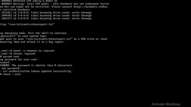 How to reset root password in RHEL/Centos смотреть онлайн