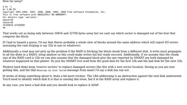 input/output error at clean ext3 partition - how to check what wrong with data block смотреть онлайн