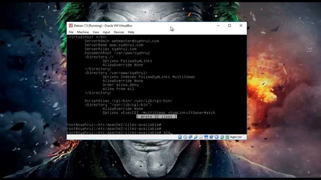 How To Install Web Server ( Apache2 ) Debian Server 7.5 смотреть онлайн