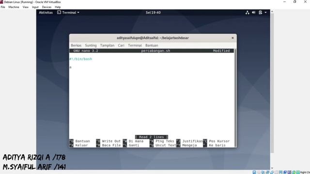 program Bash dan shell scripting linux - SISTEM OPERASI смотреть онлайн
