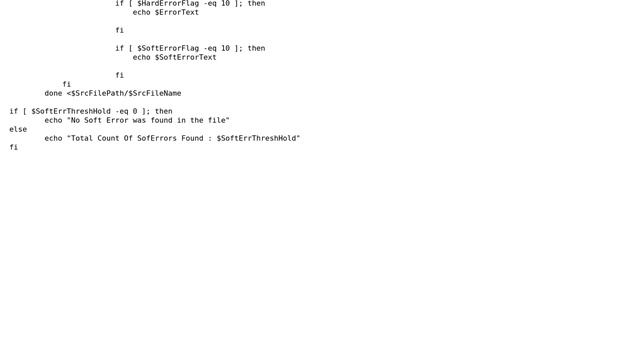 Code Review: Unix shell script with master and source files смотреть онлайн