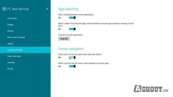 Disable or Remove Charm Bar on Windows 8 (Partially)