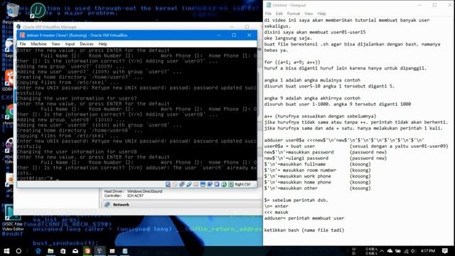 how to create and deleted multiple user in debian 9 смотреть онлайн