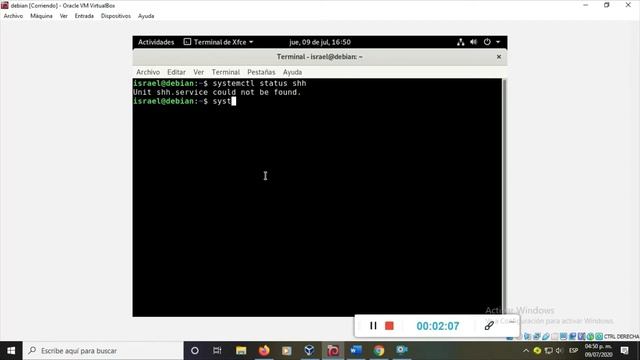 Servidor ssh debian 10 (sin sonido) смотреть онлайн