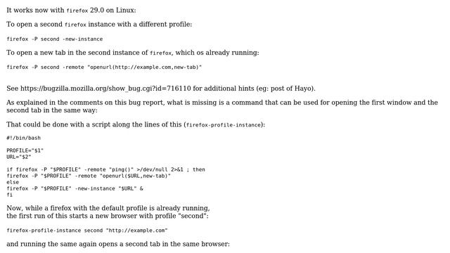 Unix & Linux: How do I open external links in different profiles with Firefox? (2 Solutions!!) смотреть онлайн