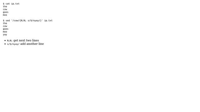 Unix & Linux: How do I find a word in a file and insert text two lines below that? (4 Solutions!!) смотреть онлайн