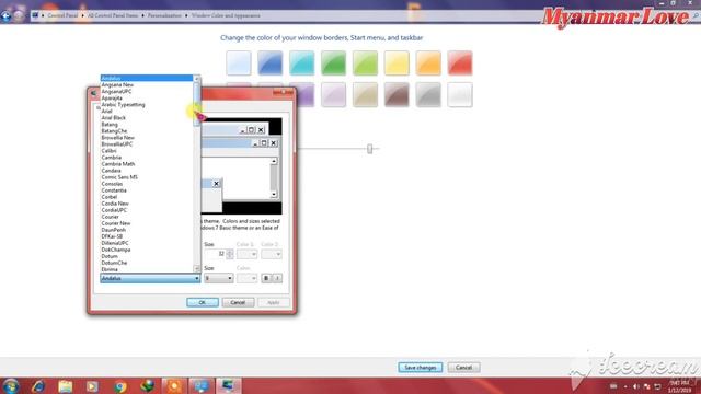 how to change desktop icon zawgyi смотреть онлайн
