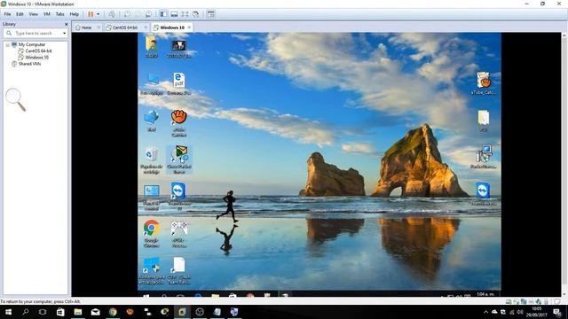 COMPARACION DEL WINDOWS 10 Y CENTOS 7 DENTRO DEL VMWARE смотреть онлайн