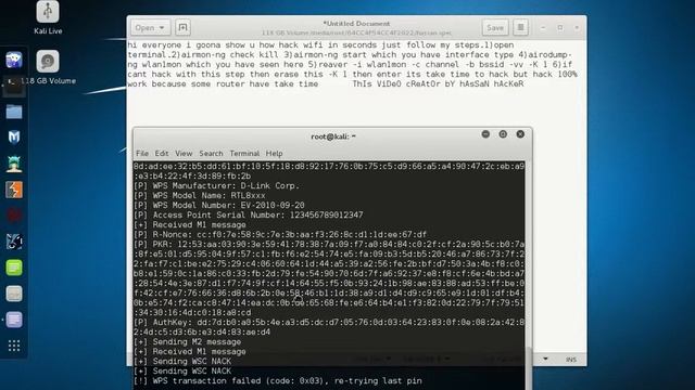 How Hack Wifi November 2016 be 100% with Kali linux 2016 2 or 2016 1 or 2 0 смотреть онлайн