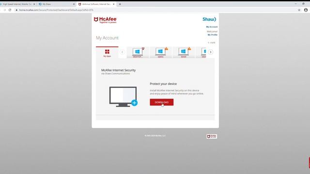 Free McAfee Anti Virus from Shaw смотреть онлайн