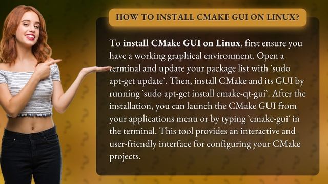 How to install CMake GUI on Linux? смотреть онлайн