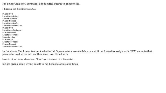 Unix & Linux: Reading text between two matching words, compare and write to another file смотреть онлайн