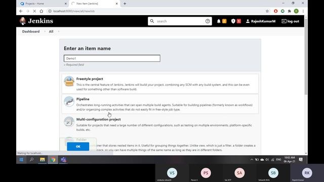 Jenkins pipeline creation and configuration смотреть онлайн
