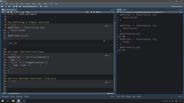 R Functions | User defined Functions | Libraries | Predefined Functions | Part-4 смотреть онлайн