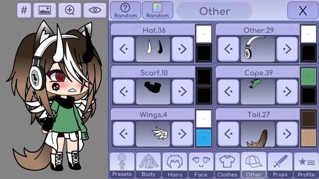 ☁️✨~{Параметры ос}~Gacha life✨☁️ смотреть онлайн