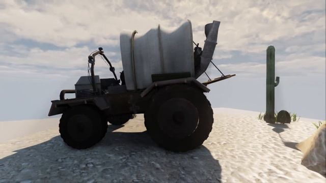 Post Apocalyptic Vehicle Turntable смотреть онлайн