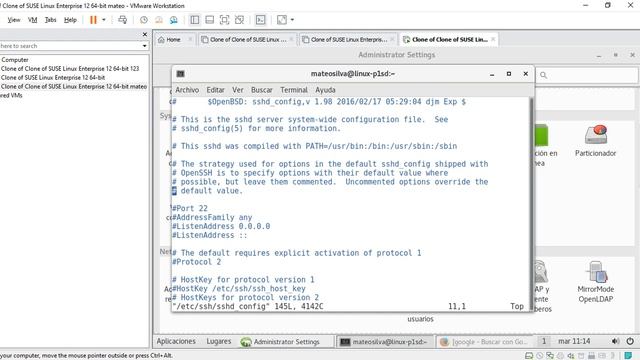 Servidor SSH Samba смотреть онлайн