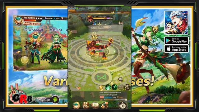 Dragon Hunters: Heroes Legend - MMORPG 🎁5X Gift Code🔥| Gameplay Android - iOS / APK смотреть онлайн