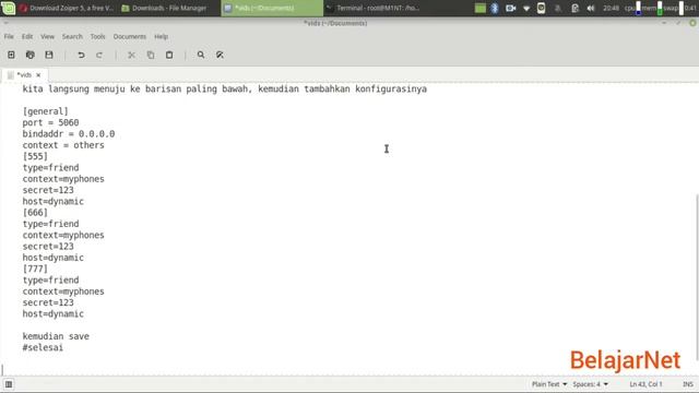 Cara konfigurasi Asterisk dan Zoiper di Linux Mint смотреть онлайн