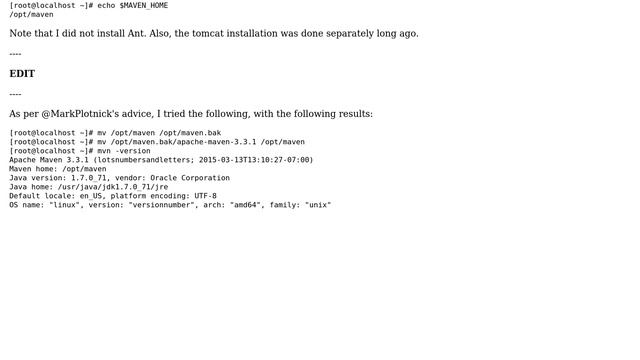 bash cannot find mvn command after install смотреть онлайн
