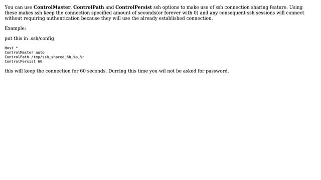 DevOps & SysAdmins: How to rsync changes and reload remote service but only type SSH password once? смотреть онлайн