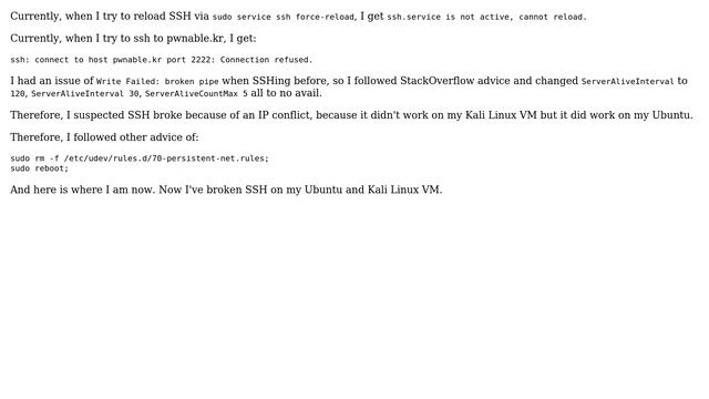 Cannot connect to machine via SSH after adjusting config and removing `70-persistent-net.rules` смотреть онлайн