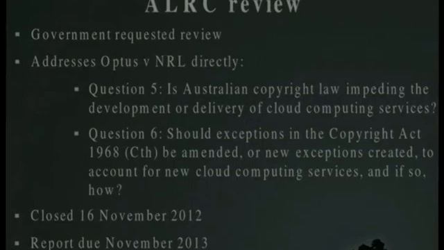 [Linux.conf.au 2013] - Copyright's Dark Clouds: Optus v NRL смотреть онлайн