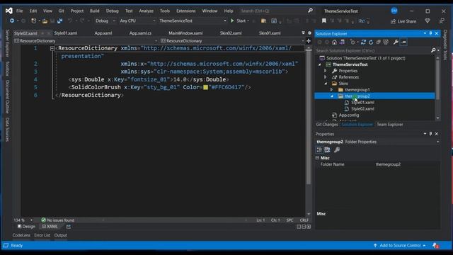 WPF Change theme and skins during run time dynamically смотреть онлайн
